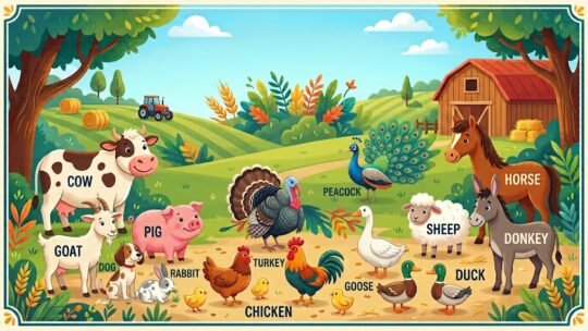 Anglais : vocabulaire animalier